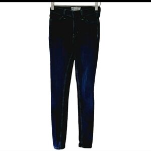 FREE PEOPLE skinny mid rise jeans